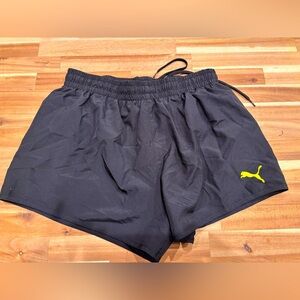 Cute women’s fully lined Puma work out shorts size large X 2. Great condition.